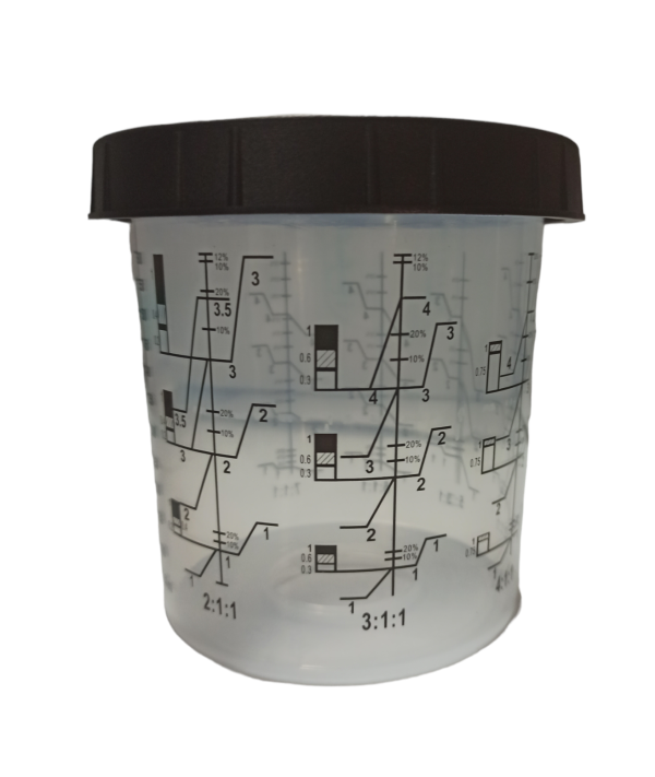 PRO KUBEK ZEWN. TWARDY 600ML SYSTEMU APLIKACJI LAK.