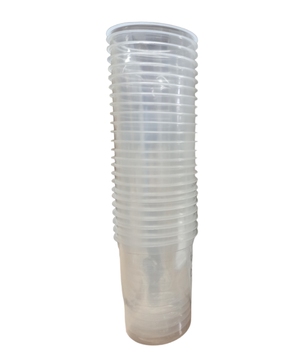 Z.400ML KUBKÓW PLAST. DO APLIK.LAK.125