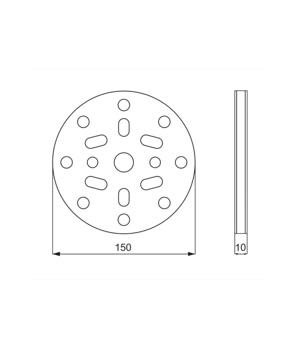 PRZEKŁADKA MIĘKKA MULTIHOLE DDCARS 150X10