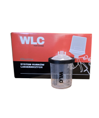 WLC PRO ZESTAW KUBKÓW PLAST. 650ML DO APLIKACJI LAKIERNICZEJ + KUBEK TWARDY